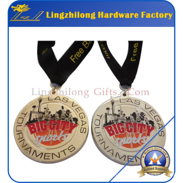 Custom Award Medal with Ribbon